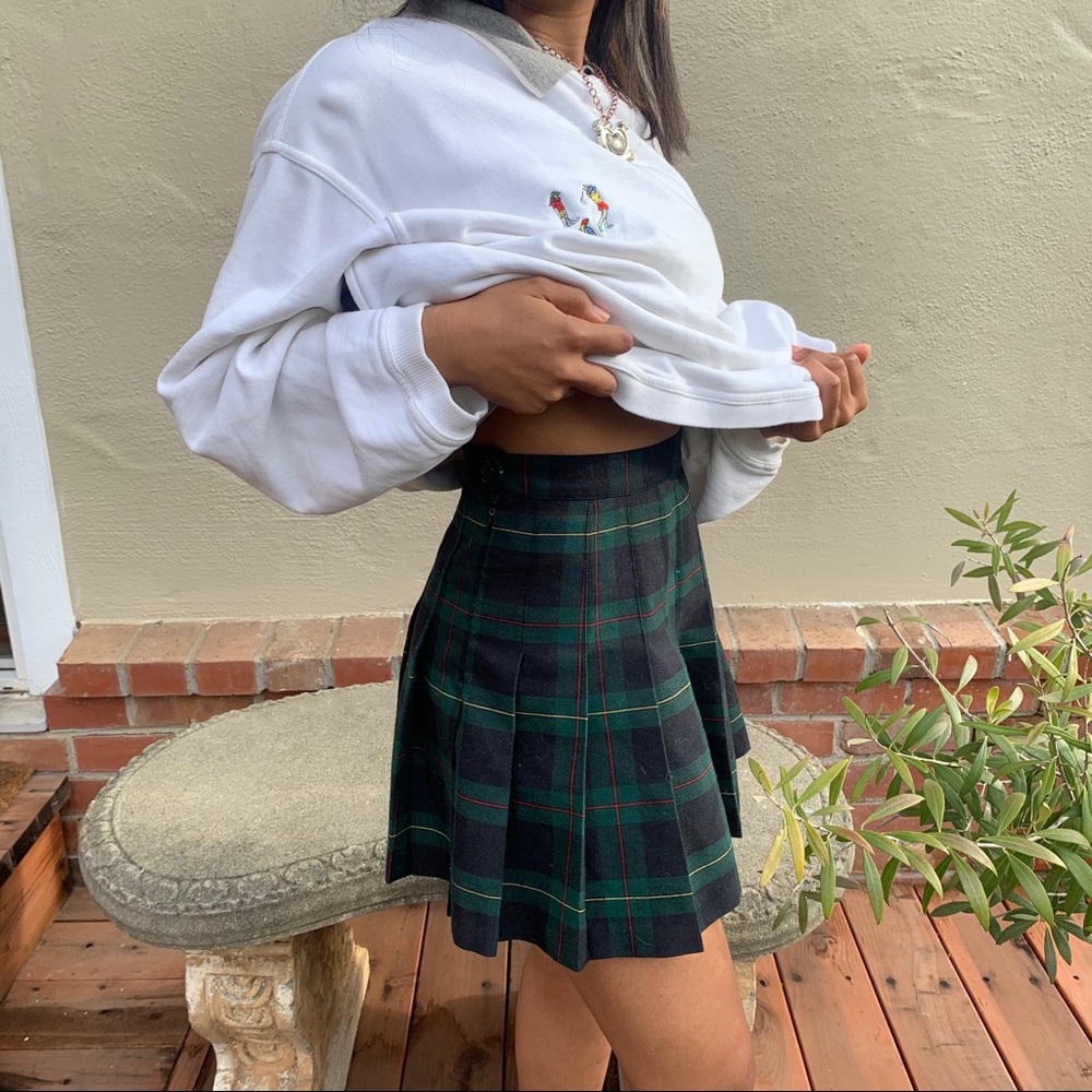 American Apparel plaid skirt